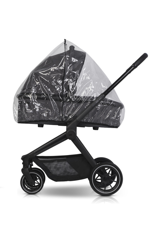 EASYGO REVA 2w1 GREY – Wózek z gondolą i spacerówką od urodzenia