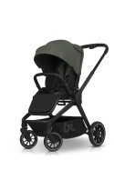 EASYGO REVA 3w1 GREEN – Wózek z gondolą, spacerówką i fotelikiem BUZ ISOFIX