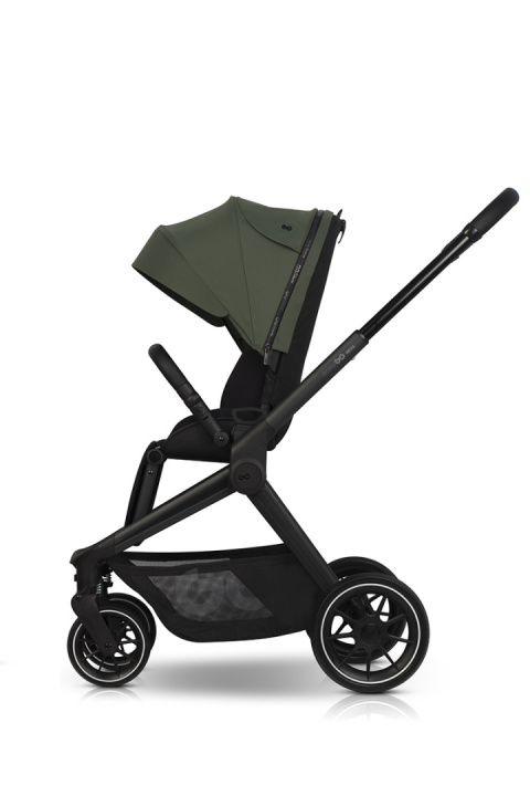 EASYGO REVA 3w1 GREEN – Wózek z gondolą, spacerówką i fotelikiem BUZ ISOFIX