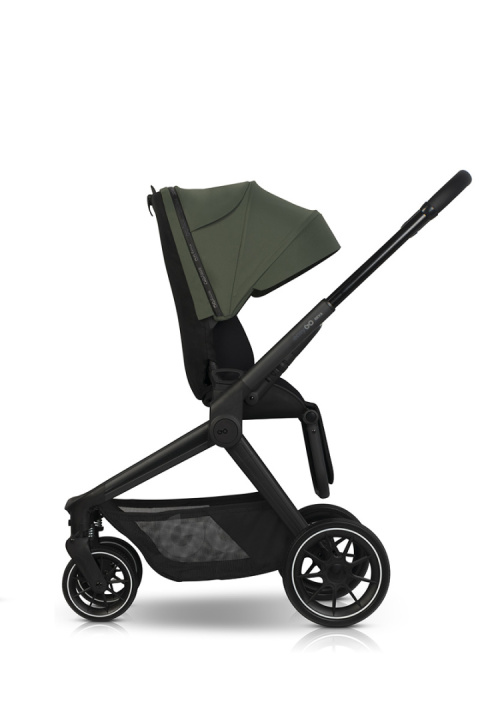EASYGO REVA 3w1 GREEN – Wózek z gondolą, spacerówką i fotelikiem BUZ ISOFIX