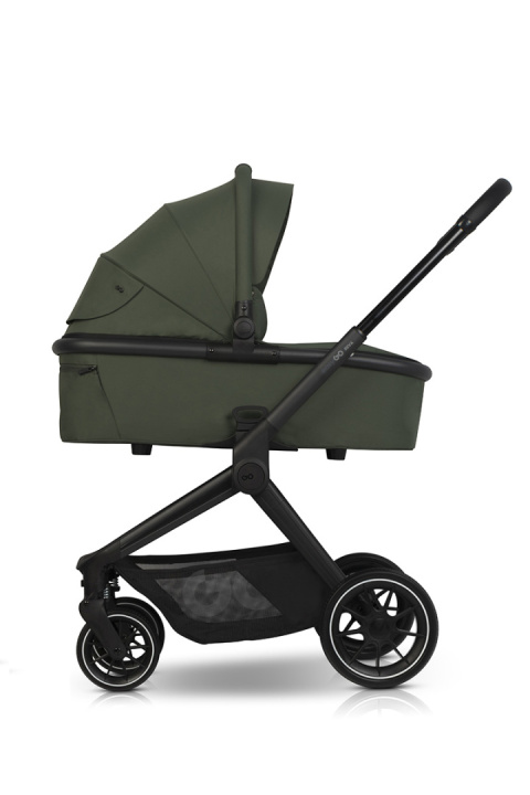 EASYGO REVA 3w1 GREEN – Wózek z gondolą, spacerówką i fotelikiem BUZ ISOFIX