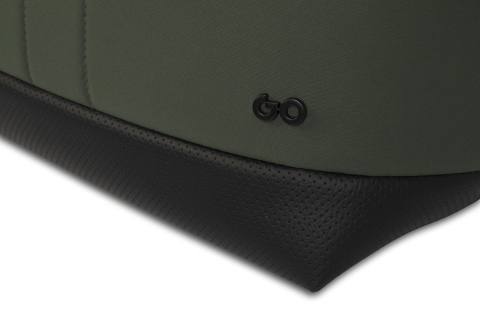 EASYGO REVA 3w1 GREEN – Wózek z gondolą, spacerówką i fotelikiem BUZ ISOFIX