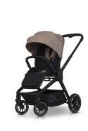 EASYGO REVA 3w1 BEIGE – Wózek z gondolą, spacerówką i fotelikiem BUZ ISOFIX