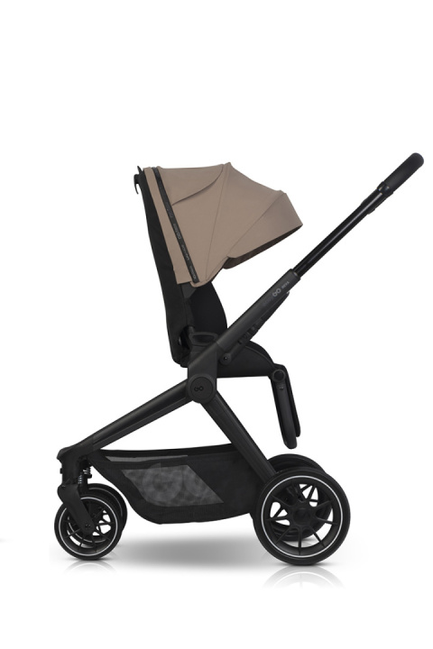 EASYGO REVA 3w1 BEIGE – Wózek z gondolą, spacerówką i fotelikiem BUZ ISOFIX