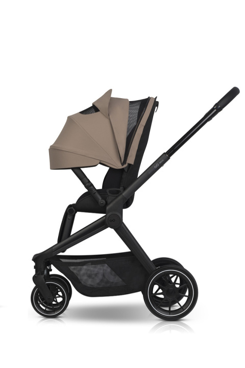 EASYGO REVA 3w1 BEIGE – Wózek z gondolą, spacerówką i fotelikiem BUZ ISOFIX