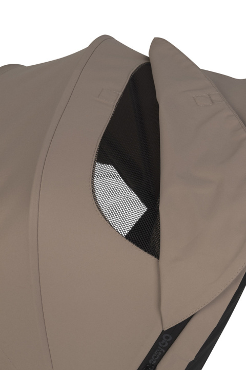 EASYGO REVA 3w1 BEIGE – Wózek z gondolą, spacerówką i fotelikiem BUZ ISOFIX