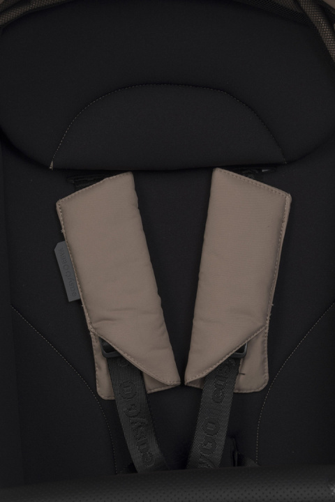 EASYGO REVA 3w1 BEIGE – Wózek z gondolą, spacerówką i fotelikiem BUZ ISOFIX