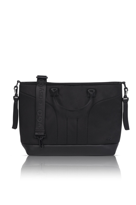 EASYGO REVA 3w1 BLACK – Wózek z gondolą, spacerówką i fotelikiem BUZ ISOFIX