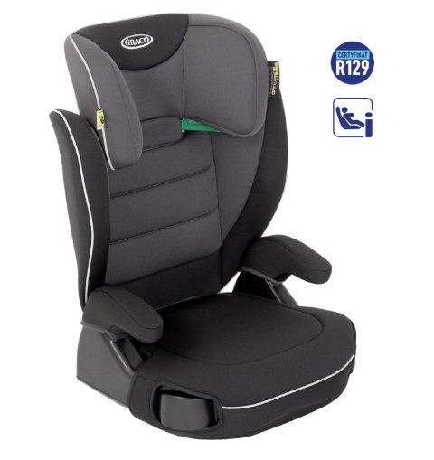 Graco Logico L Iron – Fotelik samochodowy 15-36 kg i-Size R129