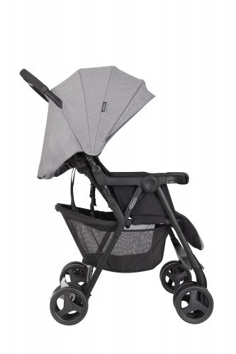 Graco DuoRider Steeple Gray – lekki podwójny wózek spacerowy