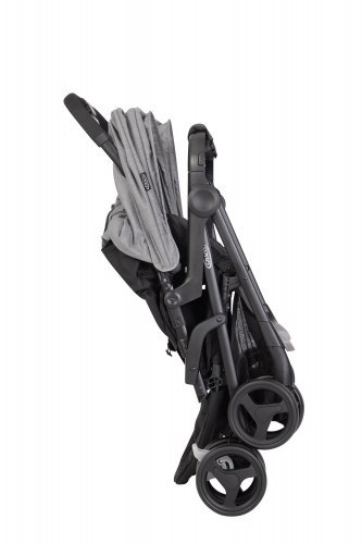 Graco DuoRider Steeple Gray – lekki podwójny wózek spacerowy