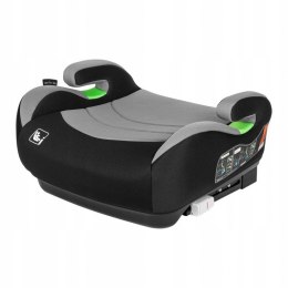 Lionelo Luuk Fix Grey Stone i‑Size – Booster samochodowy 125–150 cm z ISOFIX