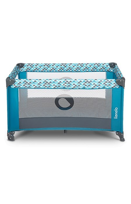 LIONELO Stefi – Łóżeczko turystyczne Green Turquoise 2w1