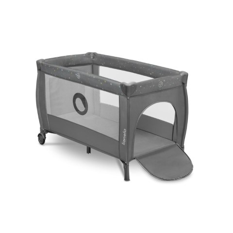 LIONELO Stefi Plus MULTICOLOR – Łóżeczko turystyczne 2w1 z kojcem