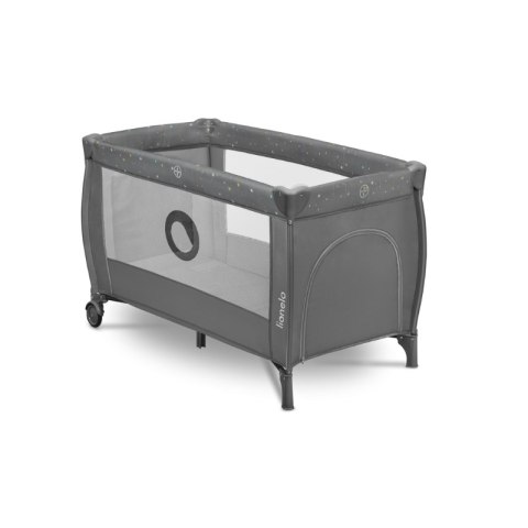 LIONELO Stefi Plus MULTICOLOR – Łóżeczko turystyczne 2w1 z kojcem
