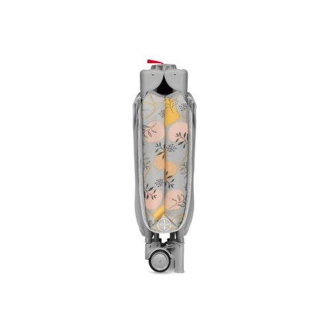 Stefi Plus LIONELO YELLOW/GREY – Kojec i łóżeczko turystyczne 2w1 kolor różowy