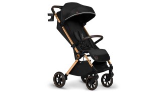 Lionelo Cloe Black Onyx – elegancki wózek spacerowy z budką UV