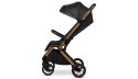 Lionelo Cloe Black Onyx – elegancki wózek spacerowy z budką UV