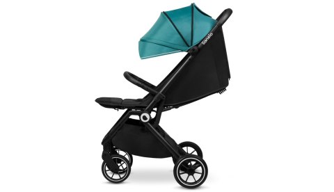 Lionelo Cloe Green Emerald – elegancki wózek spacerowy z budką UV