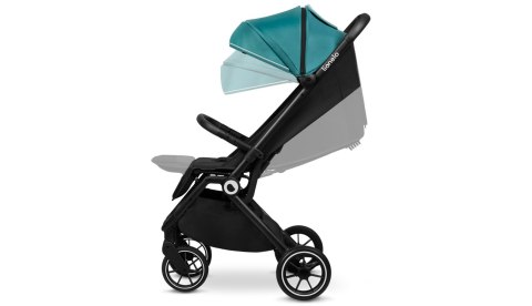 Lionelo Cloe Green Emerald – elegancki wózek spacerowy z budką UV