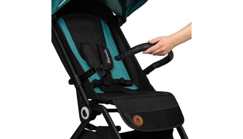 Lionelo Cloe Green Emerald – elegancki wózek spacerowy z budką UV