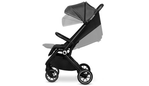 Lionelo Cloe Grey Stone – elegancki wózek spacerowy z budką UV