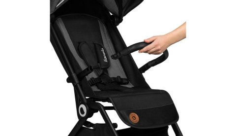 Lionelo Cloe Grey Stone – elegancki wózek spacerowy z budką UV