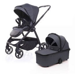 4BABY Foster GRAPHITE 2w1 – gondola + spacerówka do 22 kg