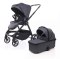 4BABY Foster GRAPHITE 2w1 – gondola + spacerówka do 22 kg