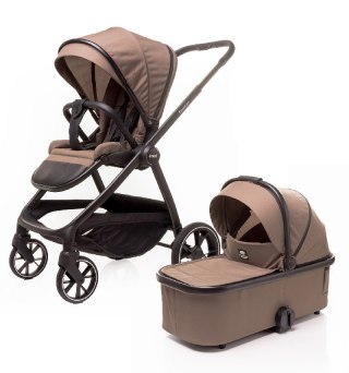 Wózek 2w1 4BABY Foster MOKKA – Komfort, styl i funkcjonalność