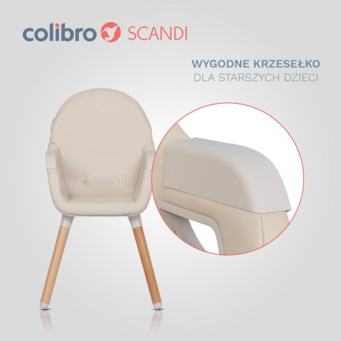 COLIBRO Krzesełko do karmienia SCANDI ALMOND