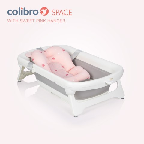 COLIBRO SPACE PINK – składana wanienka dla dzieci z termometrem