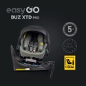 EASYGO BUZ XTD PRO i-Size Greener – fotelik rozkładany do spania z bazą ISOFIX