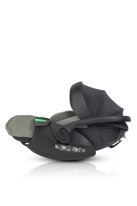 EASYGO BUZ XTD PRO i-Size Greener – fotelik rozkładany do spania z bazą ISOFIX