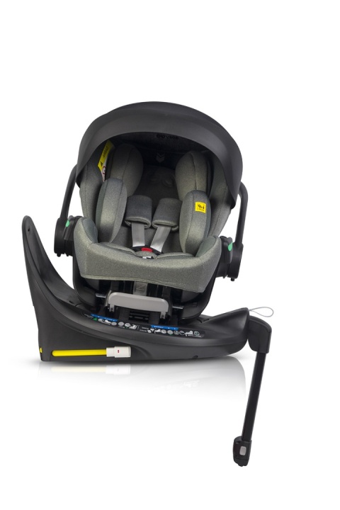 EASYGO BUZ XTD PRO i-Size Greener – fotelik rozkładany do spania z bazą ISOFIX