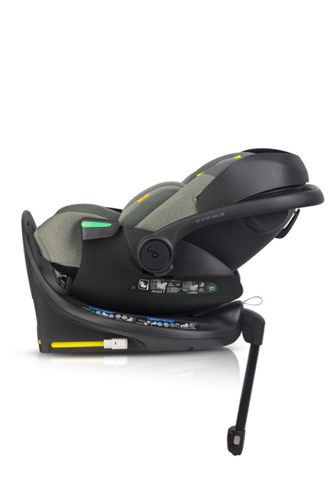 EASYGO BUZ XTD PRO i-Size Greener – fotelik rozkładany do spania z bazą ISOFIX