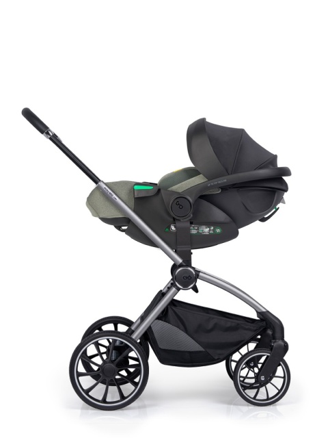 EASYGO BUZ XTD PRO i-Size Greener – fotelik rozkładany do spania z bazą ISOFIX