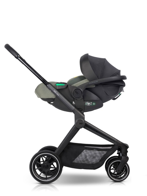 EASYGO BUZ XTD PRO i-Size Greener – fotelik rozkładany do spania z bazą ISOFIX