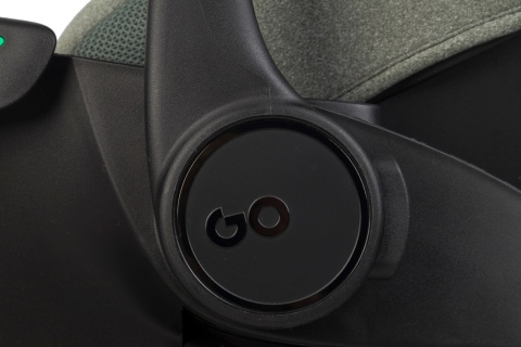 EASYGO BUZ XTD PRO i-Size Greener – fotelik rozkładany do spania z bazą ISOFIX