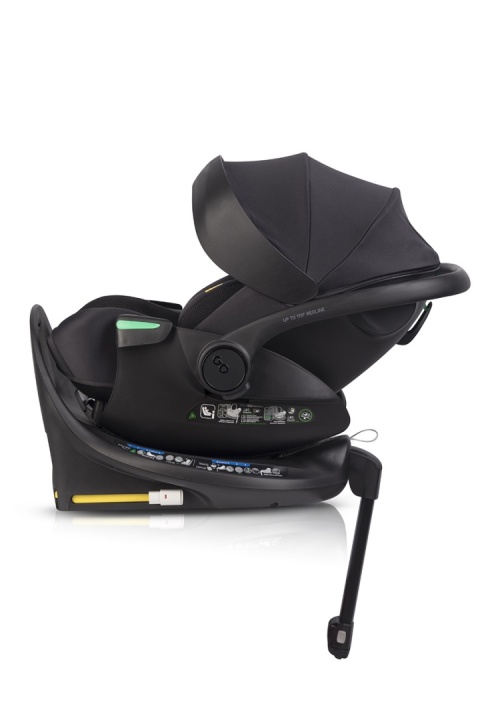 EASYGO BUZ XTD PRO i-Size Ink – fotelik rozkładany do spania z bazą ISOFIX