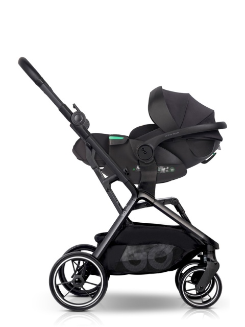 EASYGO BUZ XTD PRO i-Size Ink – fotelik rozkładany do spania z bazą ISOFIX