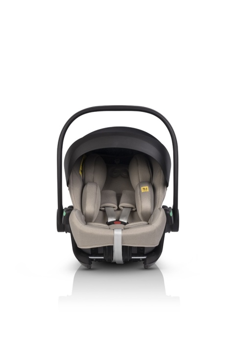 EASYGO BUZ XTD PRO i-Size Taupe – fotelik rozkładany do spania z bazą ISOFIX