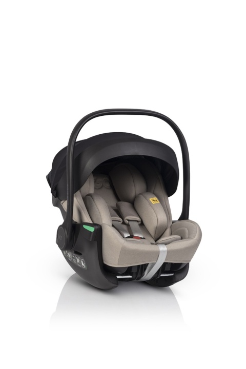 EASYGO BUZ XTD PRO i-Size Taupe – fotelik rozkładany do spania z bazą ISOFIX