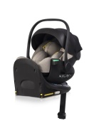 EASYGO BUZ XTD PRO i-Size Taupe – fotelik rozkładany do spania z bazą ISOFIX