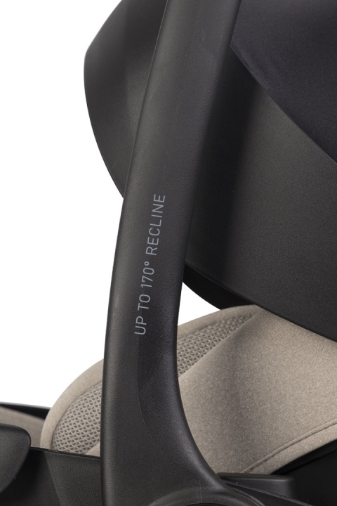 EASYGO BUZ XTD PRO i-Size Taupe – fotelik rozkładany do spania z bazą ISOFIX