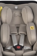 EASYGO BUZ XTD PRO i-Size Taupe – fotelik rozkładany do spania z bazą ISOFIX
