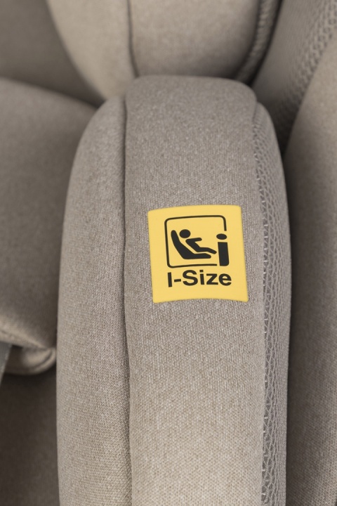 EASYGO BUZ XTD PRO i-Size Taupe – fotelik rozkładany do spania z bazą ISOFIX