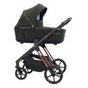 Espiro MILOO 2w1 Luxury Green – wózek głęboko-spacerowy do 22 kg
