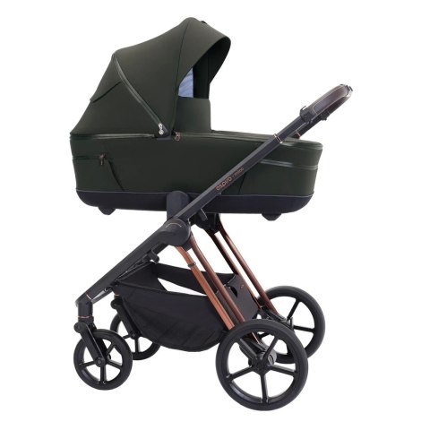Espiro MILOO 2w1 Luxury Green – wózek głęboko-spacerowy do 22 kg