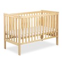 Łóżeczko dziecięce KLUPS IWON sosna 120×60 – barierka w zestawie